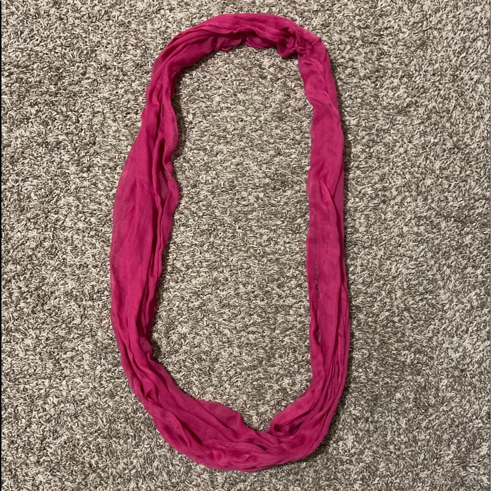 Pink Scarf
